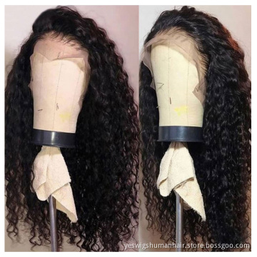 Wholesale Raw Brazilian Virgin Afro Kinky Curly Human Hair Hd Full Lace Frontal Wig For Women Lace Front Human Hair Wig Vendor